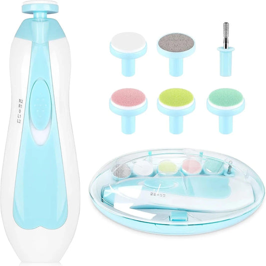 Baby Electric Nail Trimmer & File Set