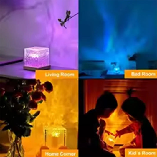 RGB Ocean Wave Night Light Projector